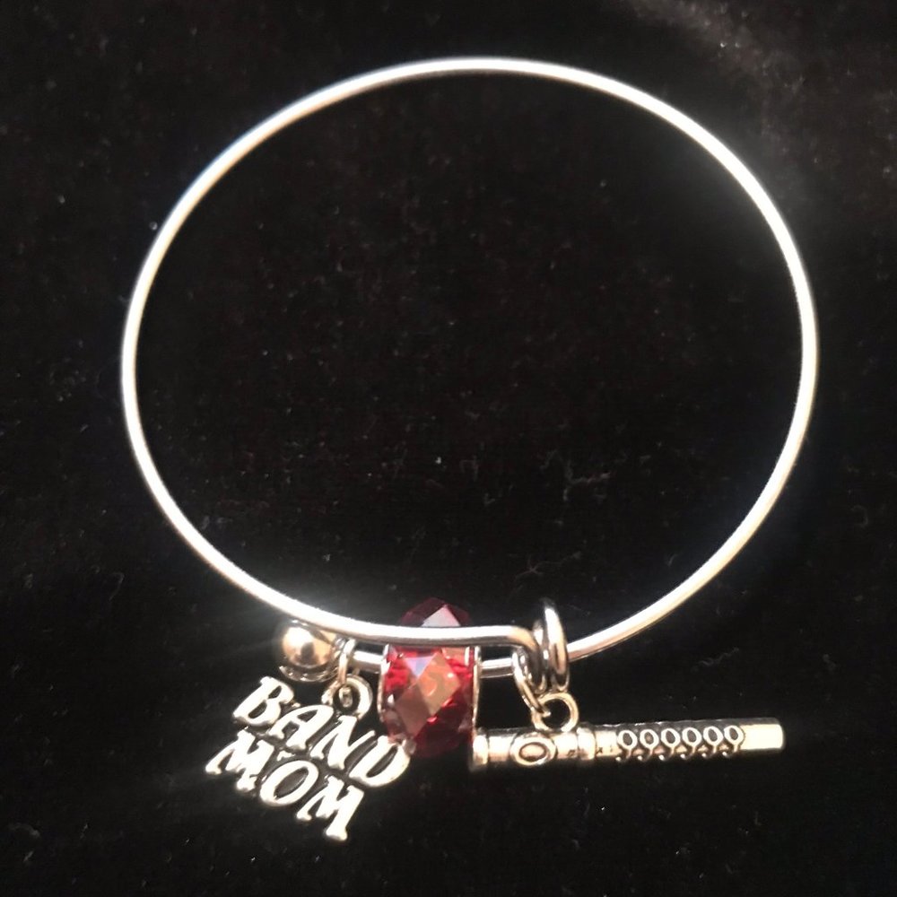 Band Mom Piccolo Charm Bracelet